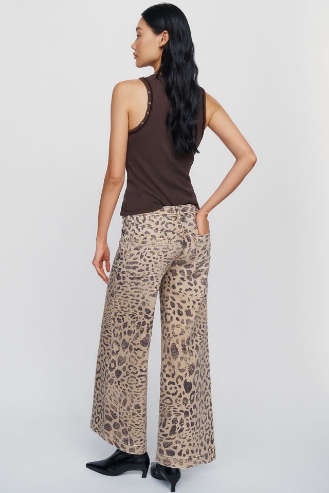 Pilcro Nico Mid Rise Flare Jeans #3