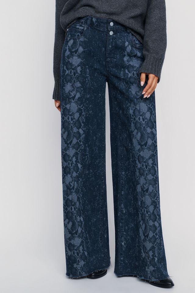 Pilcro Lyra High Rise Wide Leg Jeans #1