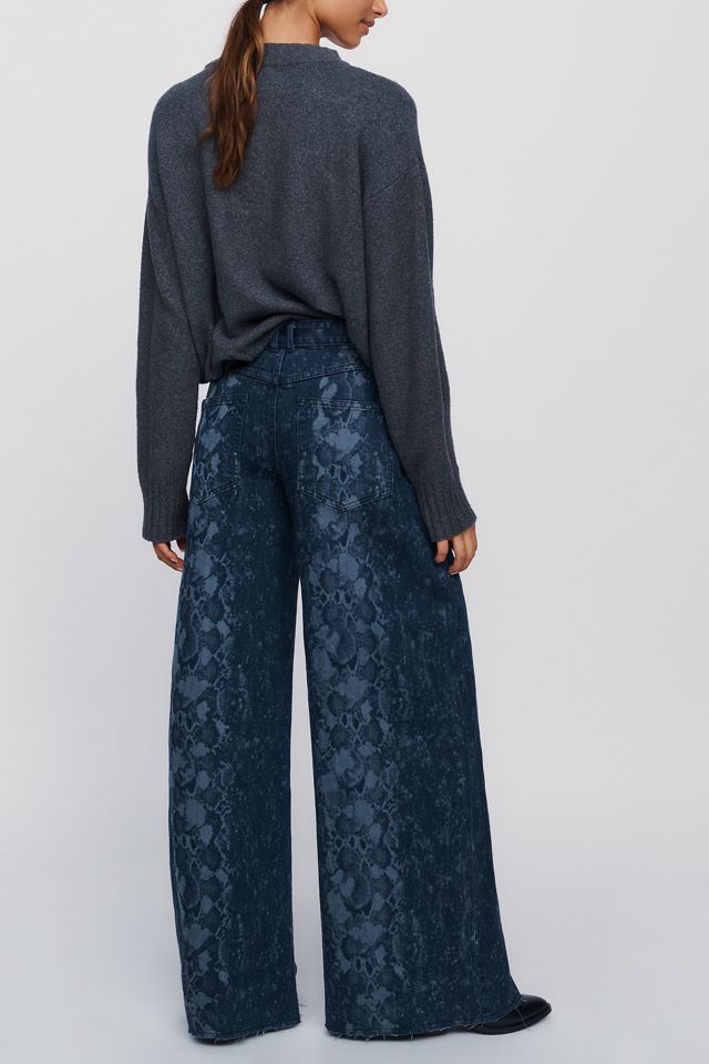 Pilcro Lyra High Rise Wide Leg Jeans #3