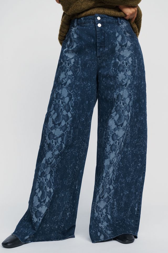 Pilcro Lyra High Rise Wide Leg Jeans #5