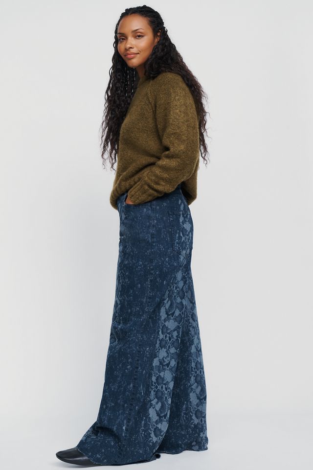 Pilcro Lyra High Rise Wide Leg Jeans #6