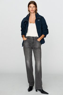 Pilcro Wren Mid Rise Straight Leg Jeans by Anthropologie