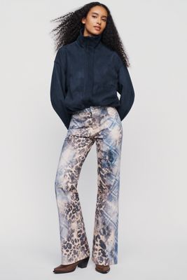 Pilcro Essential Mid Rise Flare Jeans 