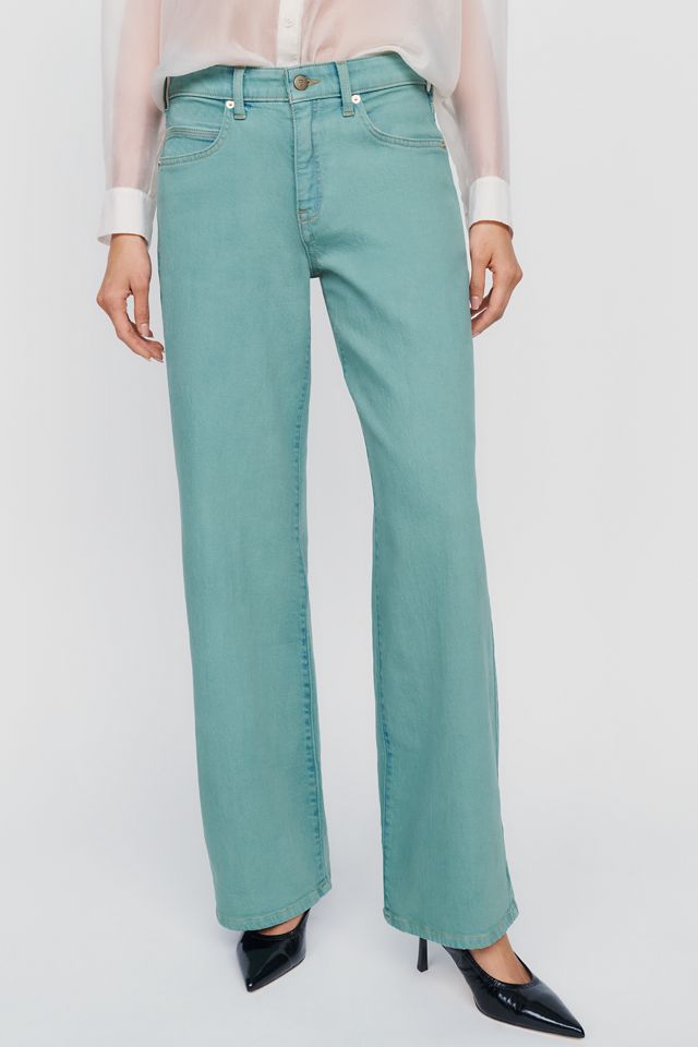 Pilcro Esme Mid Rise Wide Leg Jeans #1