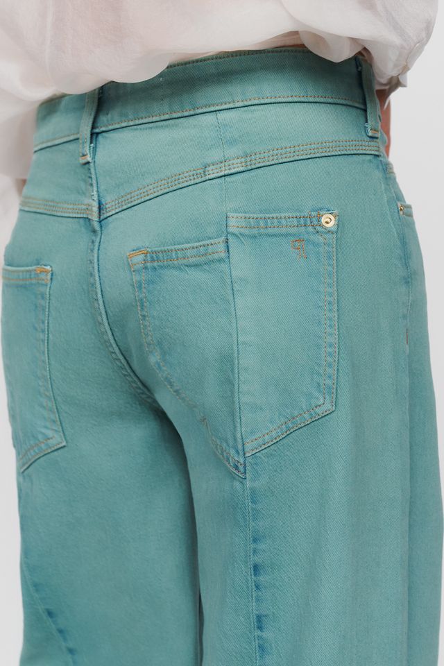 Pilcro Esme Mid Rise Wide Leg Jeans #3
