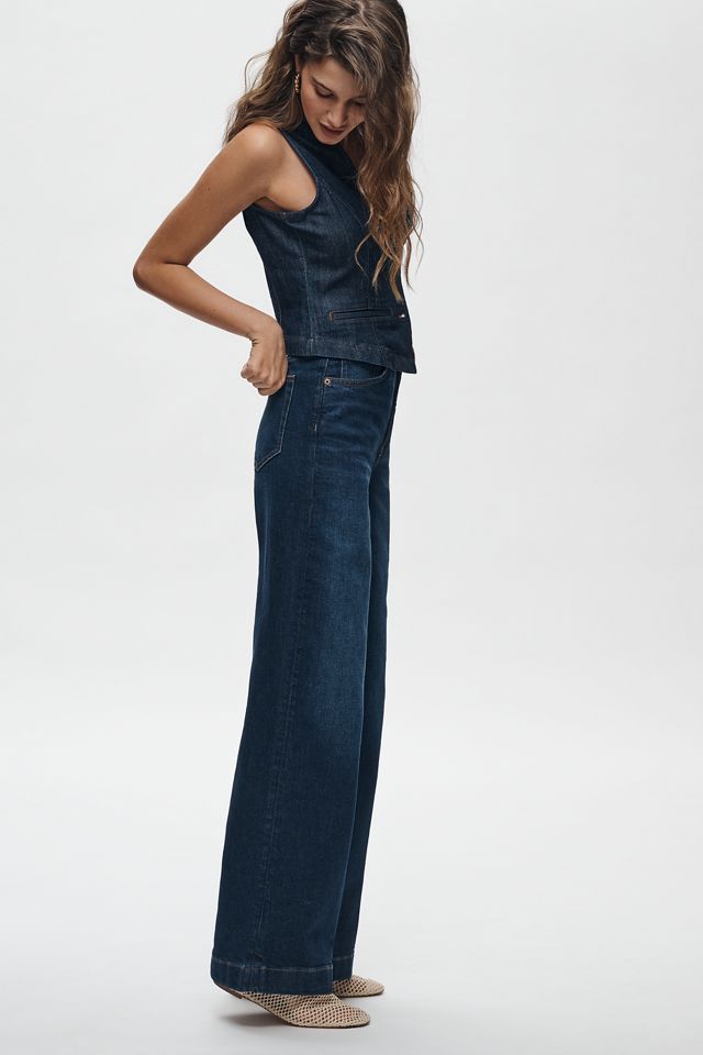 Reformation Bex High-Rise Wide-Leg Jeans #4