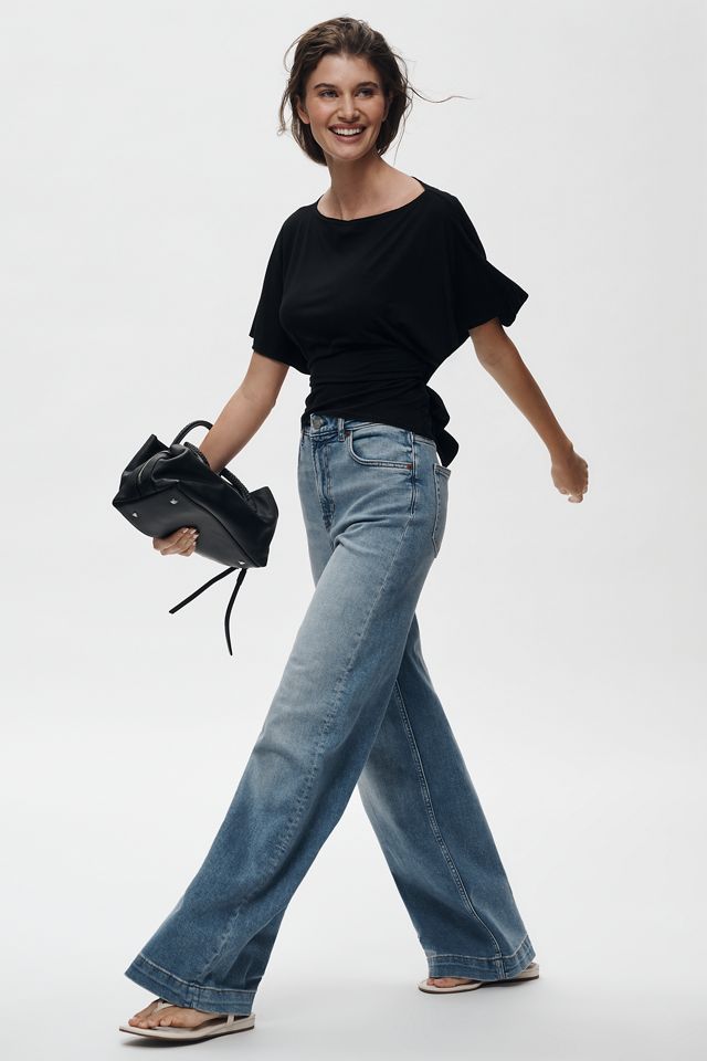 Reformation Bex High-Rise Wide-Leg Jeans #2
