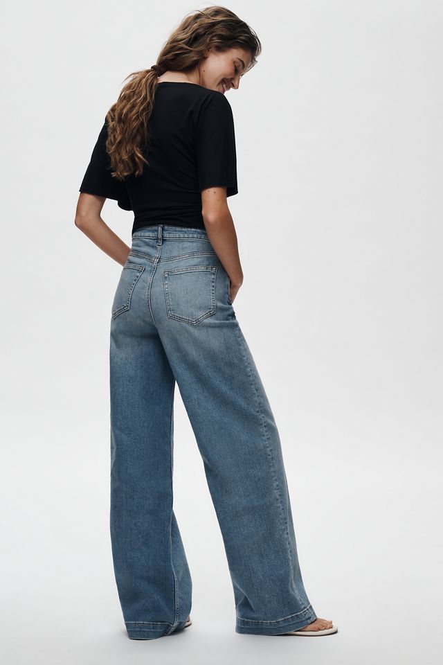 Reformation Bex High-Rise Wide-Leg Jeans #4