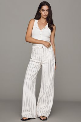 Reformation Cary High-Rise Slouchy Wide-Leg Jeans