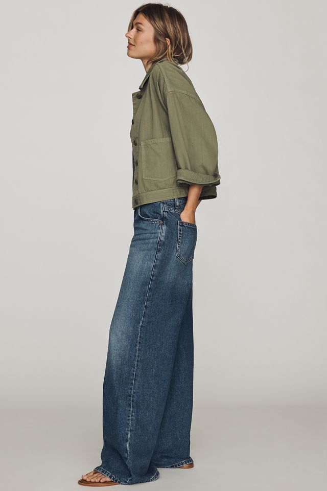 Reformation High-Rise Slouchy Wide-Leg Jeans #1