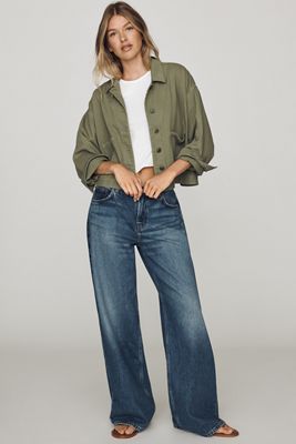 Reformation High Rise Slouchy Wide Leg Jeans