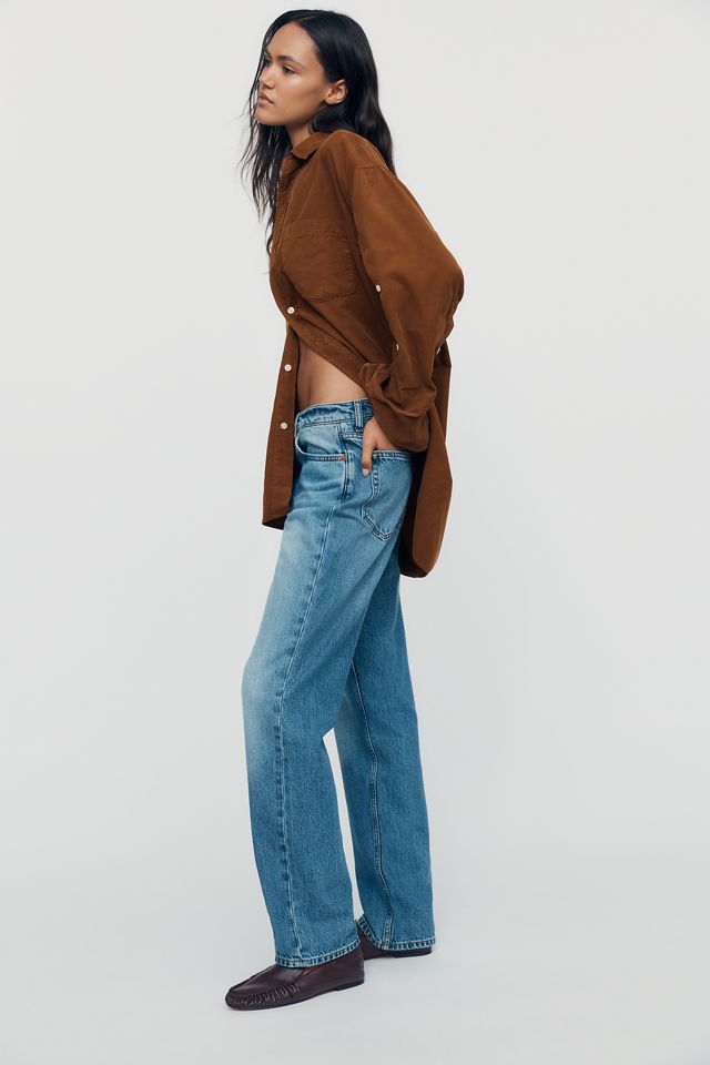 Reformation Leda High-Rise Straight Jeans #2