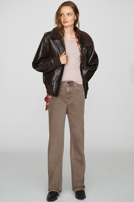 Reformation Val 90s High Rise Straight Leg Jeans by Anthropologie