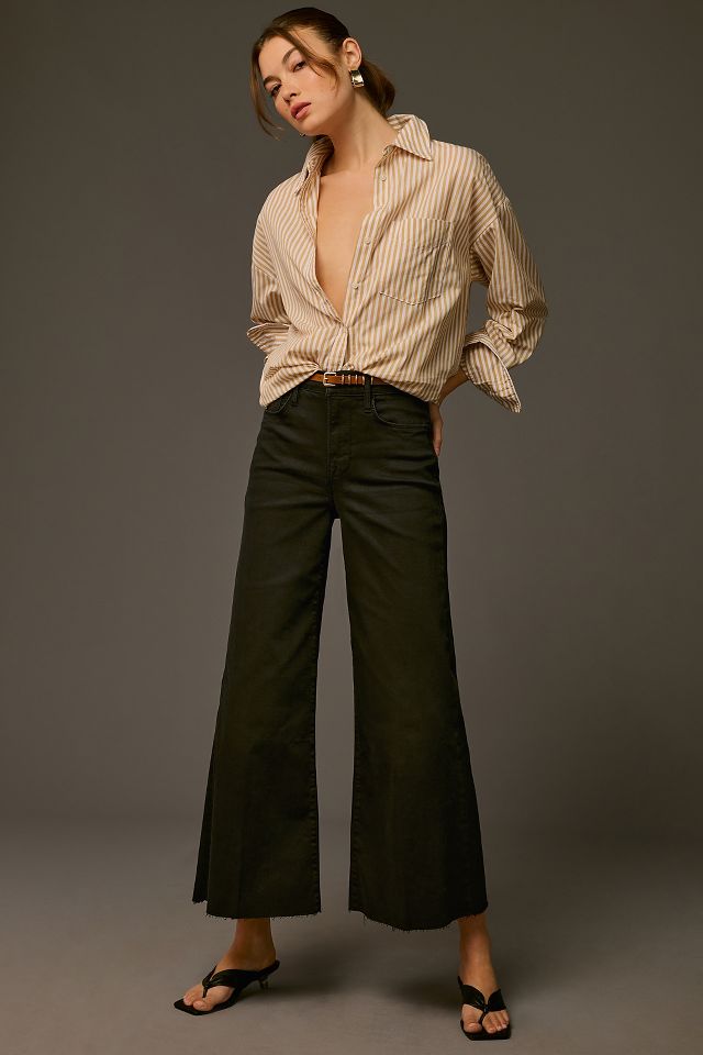 Wide leg clearance cropped palazzo pants