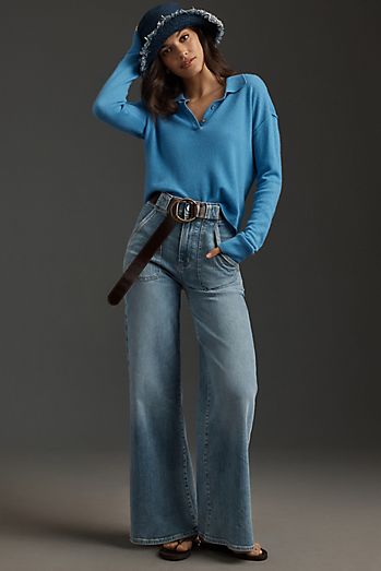 Marimekko Maridenim Unikko Barrel Jeans | Anthropologie Marimekko Maridenim Unikko Barrel Jeans | Anthropologie