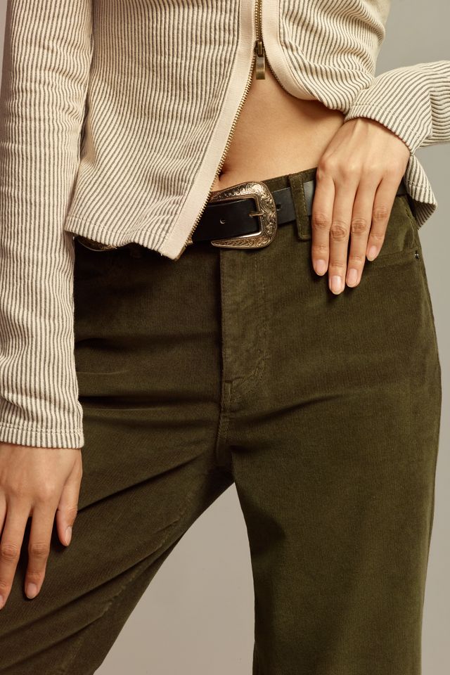 FRAME Corduroy Le Slim Palazzo High-Rise Jeans #3