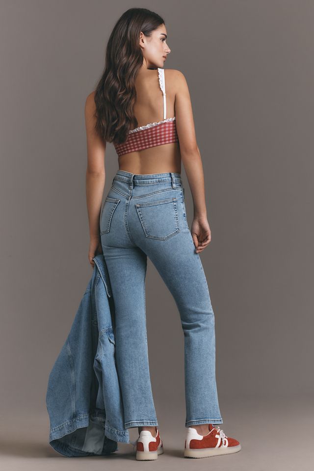 FRAME The Reboot High-Rise Crop Flare Jeans #2