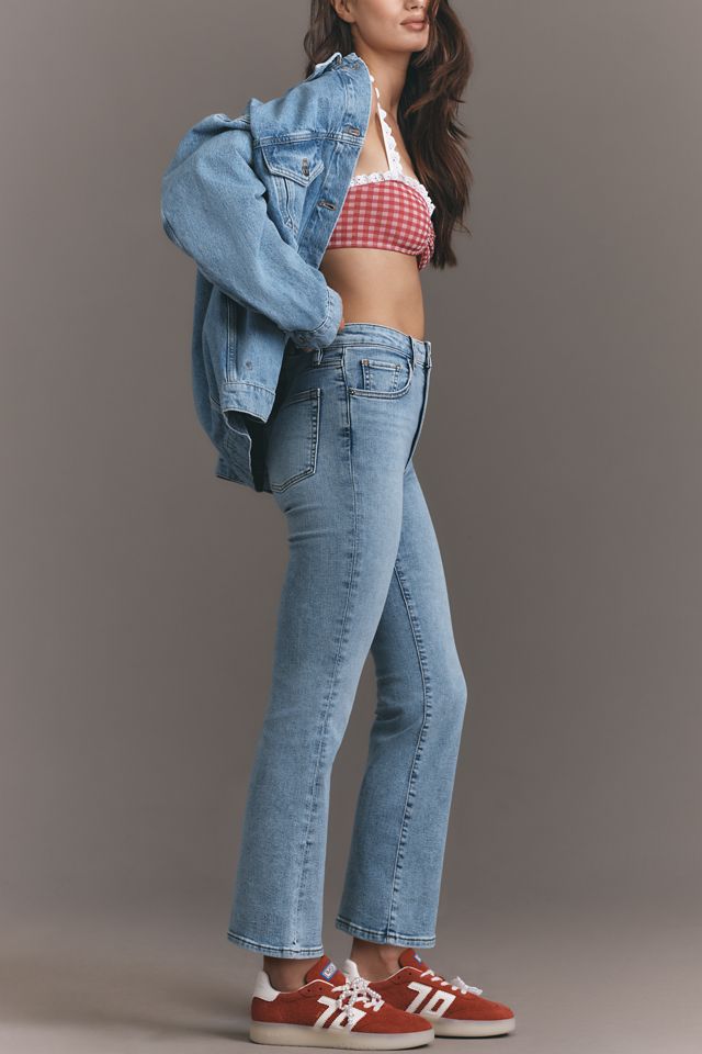 FRAME The Reboot High-Rise Crop Flare Jeans #3