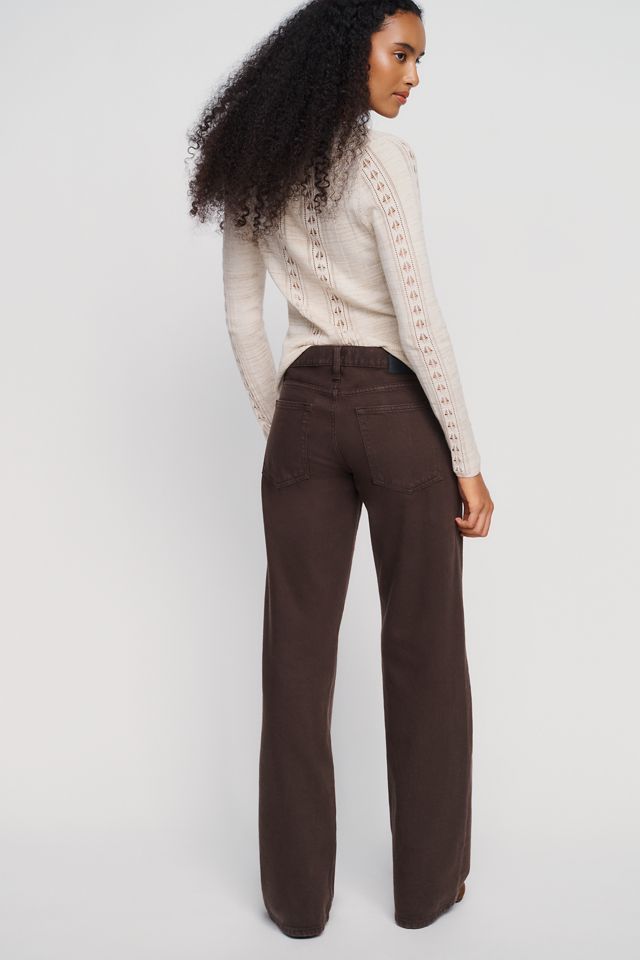 Frame The Gray Low Rise Wide Leg Flare Jeans #3