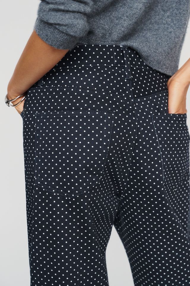 FRAME Bow High Rise Tapered Jeans #3