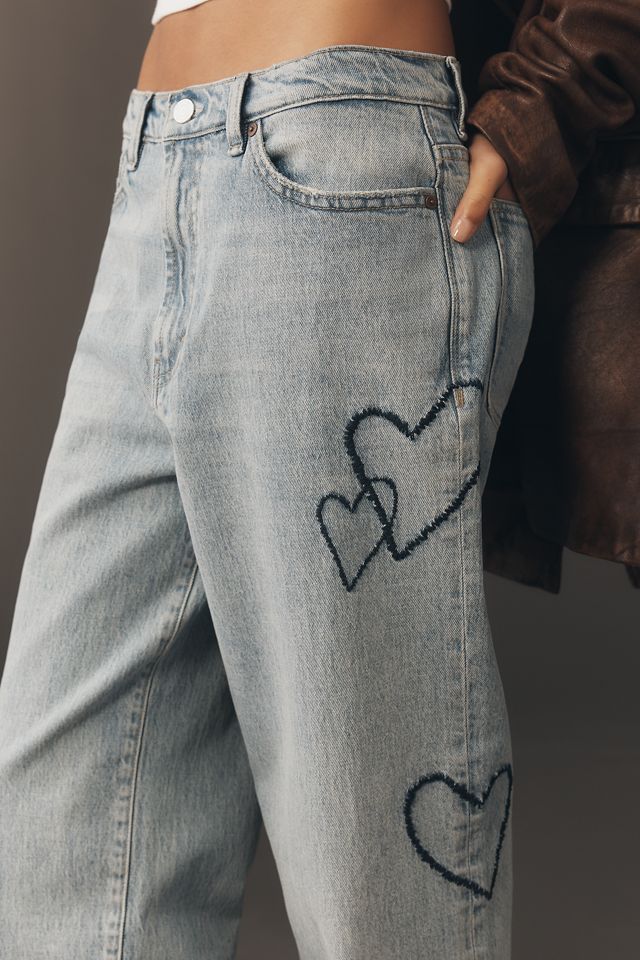 Habitual Wythe High-Rise Relaxed Straight-Leg Valentine Jeans