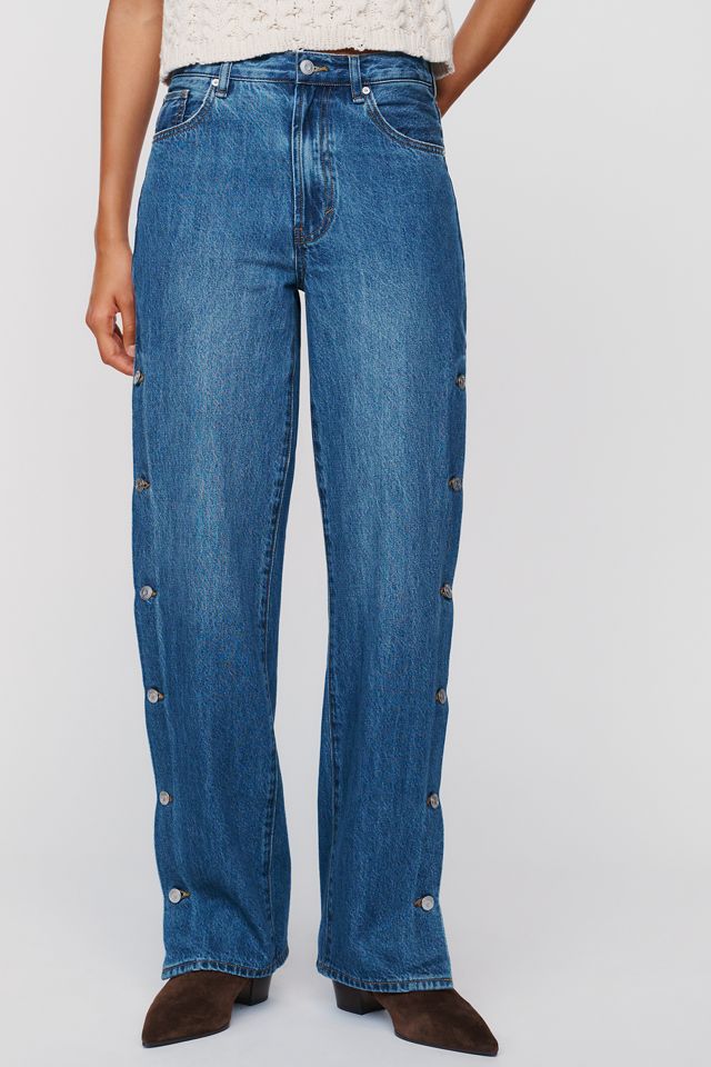 Habitual Wythe High Rise Relaxed Studded Jeans #4