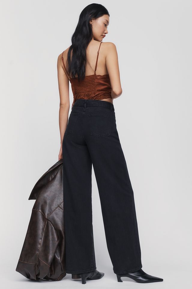 Habitual Brynn Self Tie High Rise Wide Leg Jeans  #2