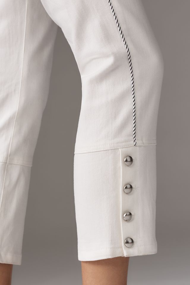 Maeve Slim Cuffed Crop Jeans #1