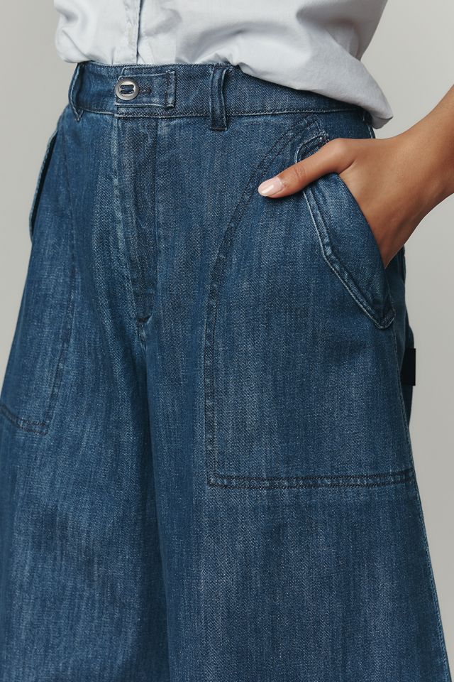 Pilcro High-Rise Wide-Leg Jeans #2