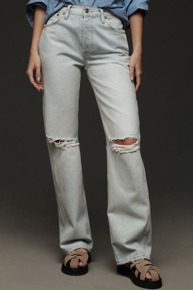 RE/DONE 90s High-Rise Loose Straight-Leg Jeans #1