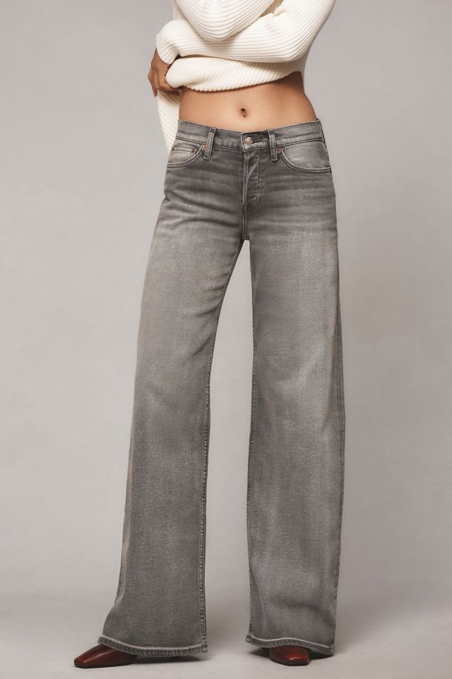 RE/DONE Mid-Rise Wide-Leg Jeans #2
