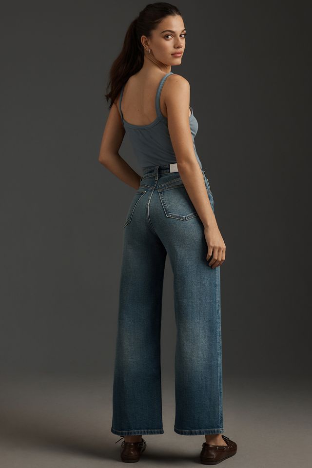 RE/DONE High-Rise Wide-Leg Crop Jeans #2