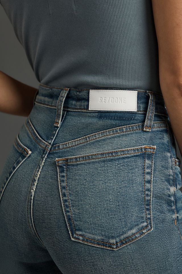 RE/DONE High-Rise Wide-Leg Crop Jeans #3