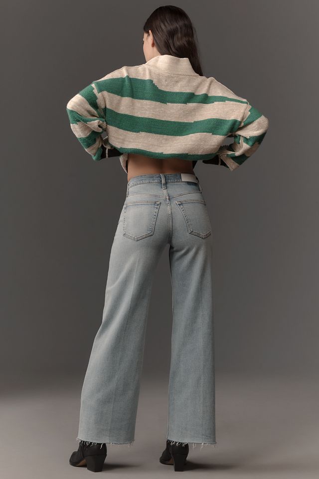 RE/DONE Mid-Rise Wide-Leg Crop Jeans #3