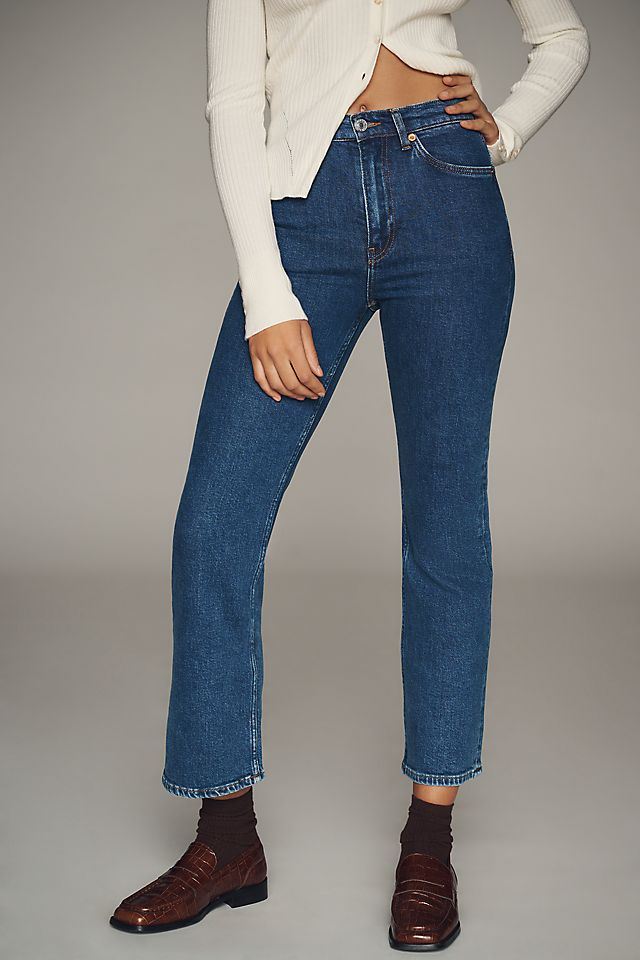 RE/DONE 70s Crop High-Rise Bootcut Jeans | Anthropologie RE/DONE 70s Crop High-Rise Bootcut Jeans | Anthropologie