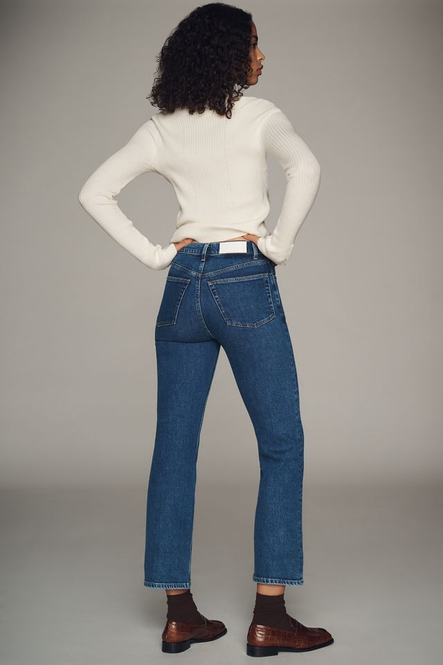 RE/DONE 70s Crop High-Rise Bootcut Jeans #2