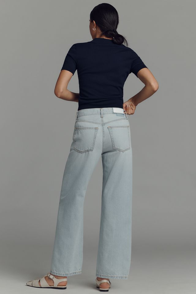 RE/DONE Low-Rise Loose Crop Wide-Leg Jeans #3
