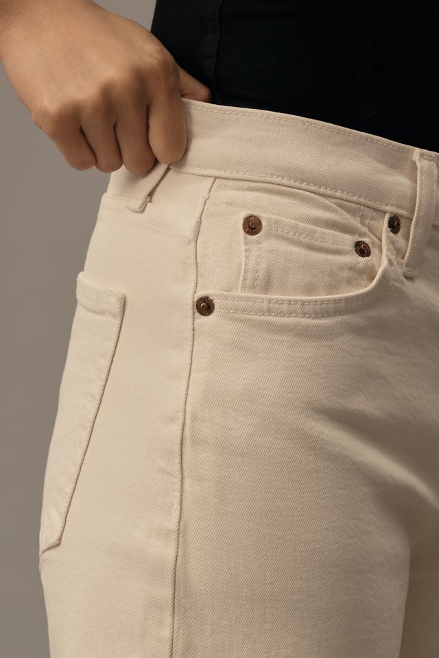 RE/DONE Mid-Rise Crop Wide-Leg Jeans #2
