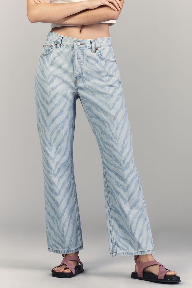 RE/DONE Mid-Rise Easy Straight-Leg Jeans #1