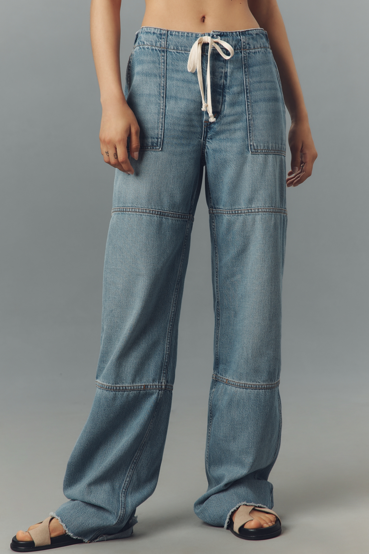 RE/DONE High-Rise Wide-Leg Jeans