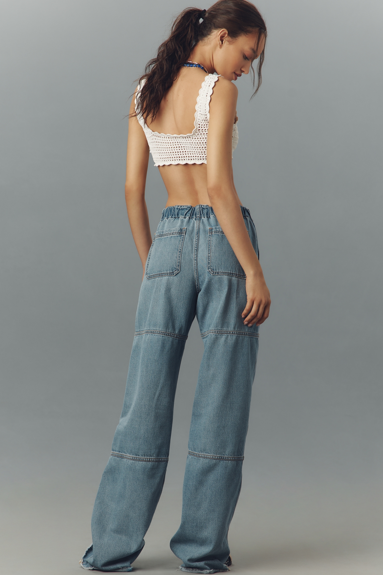 RE/DONE High-Rise Wide-Leg Jeans