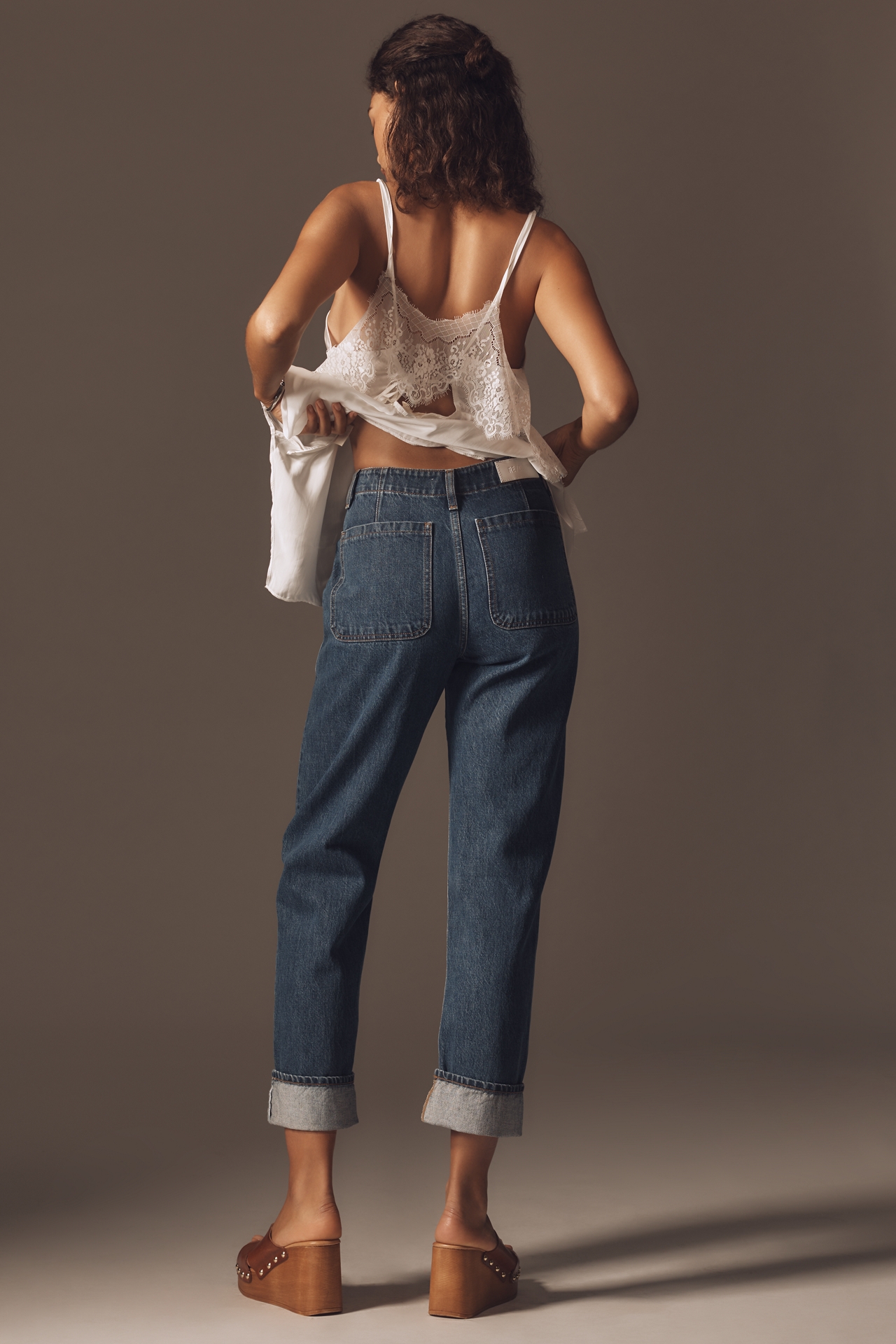 RE/DONE The Bender High-Rise Relaxed Straight-Leg Jeans
