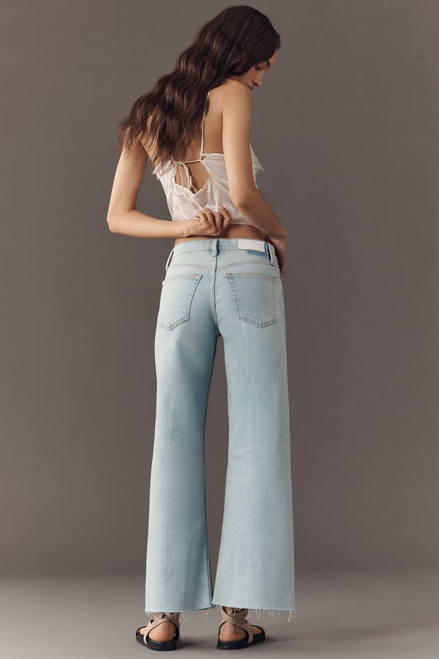RE/DONE Mid-Rise Crop Wide-Leg Jeans #2