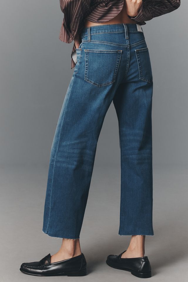 RE/DONE Mid-Rise Crop Wide-Leg Jeans #3