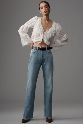 RE/DONE 90s High-Rise Straight-Leg Jeans