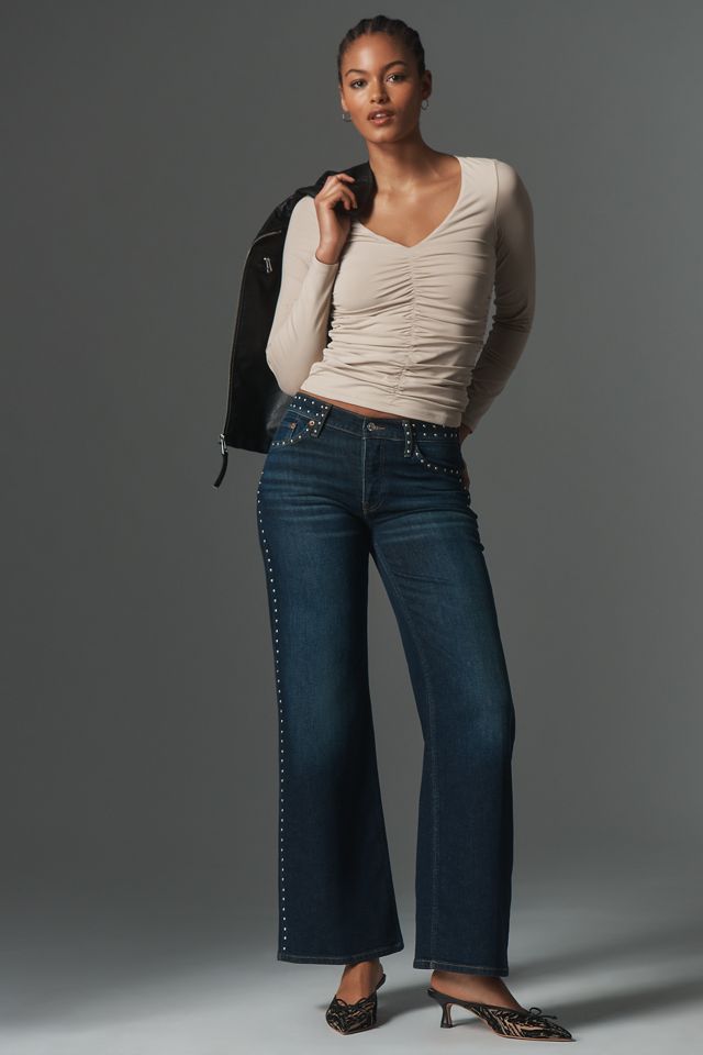 RE/DONE Mid-Rise Wide-Leg Jeans #2