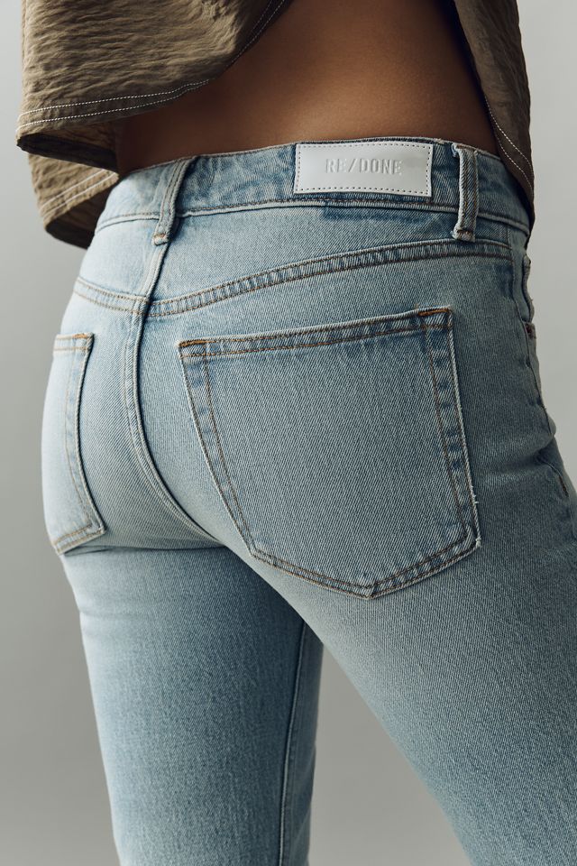 RE/DONE Slim Low-Rise Crop Straight Jeans #3