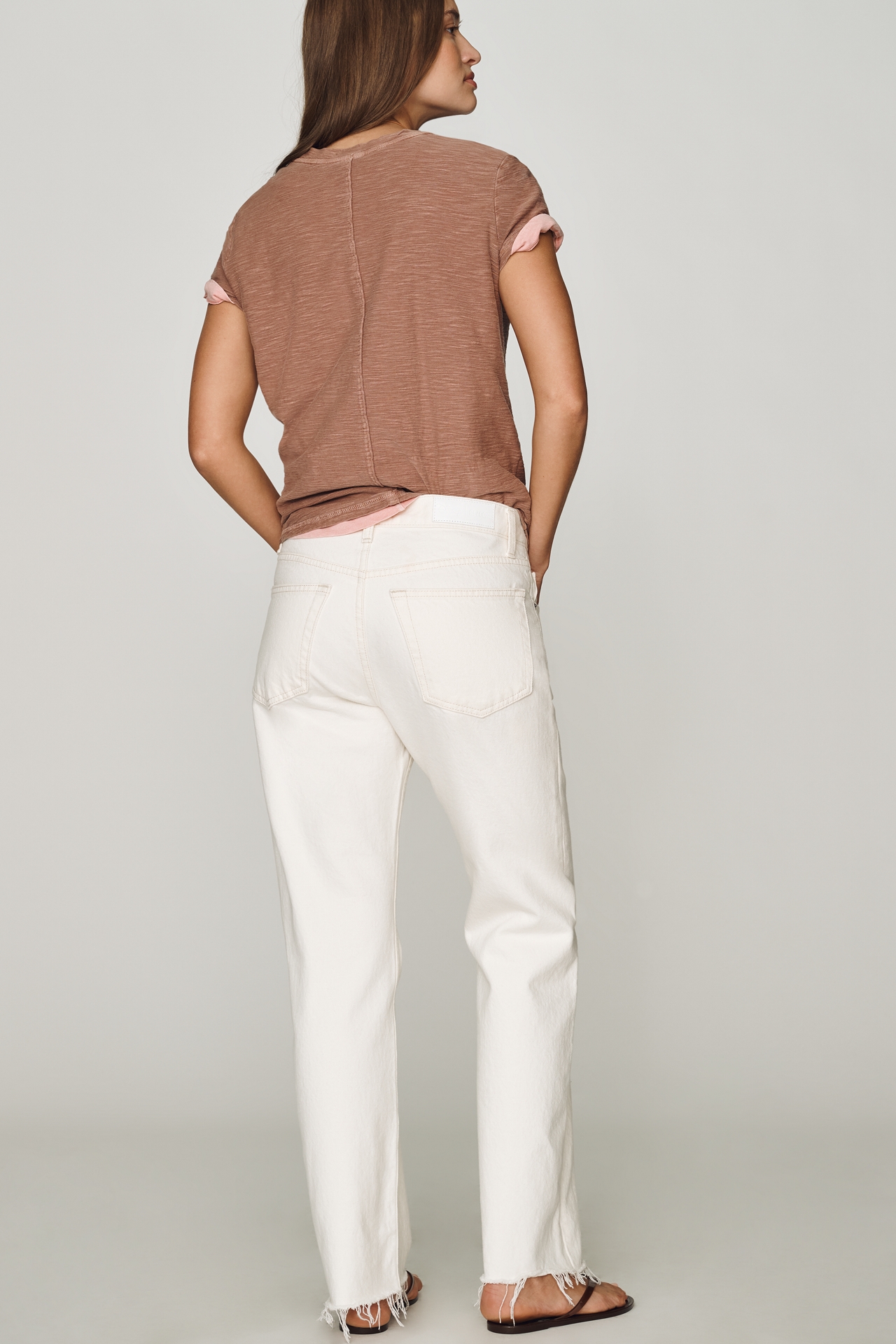 RE/DONE Beau High-Rise Cropped Straight-Leg Jeans