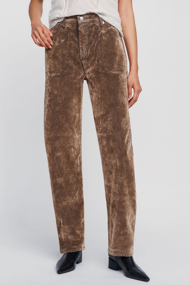 RE/DONE Rewind Reversible High Rise Barrel Leg Jeans #1