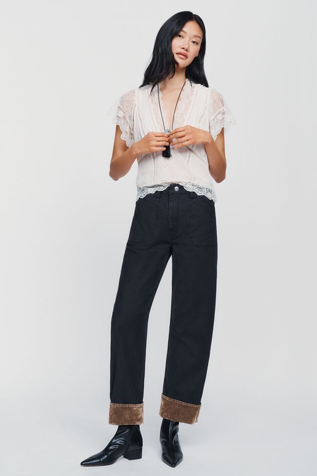 RE/DONE Rewind Reversible High Rise Barrel Leg Jeans #2